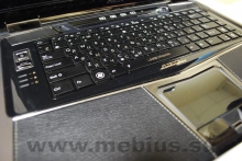 Гравировка клавиатуры ноутбука ASUS Lamborghini